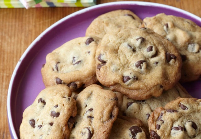 Seriously Short Chocolate Chip Cookies