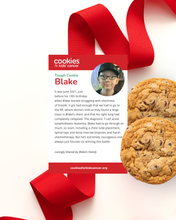 Load image into Gallery viewer, Blake's Battle Chocolate Chip Cookies
