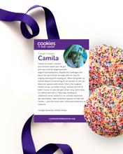 Load image into Gallery viewer, Camila's Joyful Ride Rainbow Sprinkle Cookies
