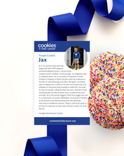 Load image into Gallery viewer, Jax’s Sweet Smile Rainbow Sprinkle Sugar Cookies
