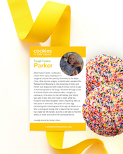 Load image into Gallery viewer, Parker's Power Rainbow Sprinkle Cookies
