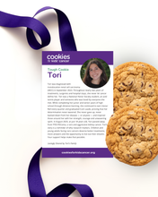 Load image into Gallery viewer, Tough Like Tori Chocolate Chip Cookies
