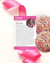 Load image into Gallery viewer, Zaynee's Rainbow Sprinkle Party Cookie
